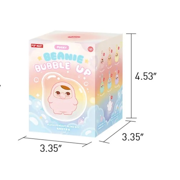 Pop Mart Pucky Beanie Bubble Up - New/Open/sealed bag - full case - Picture 6 of 6
